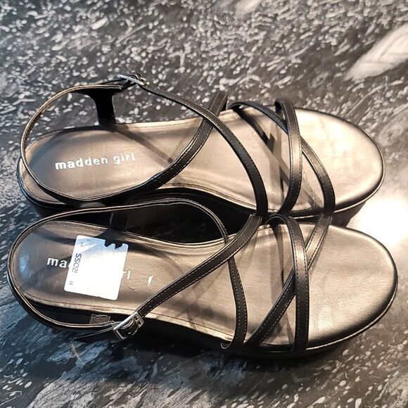 BRAND NEW MADDEN GIRL G-ENDERA PLATFORM WEDGE SANDAL - Picture 4 of 13